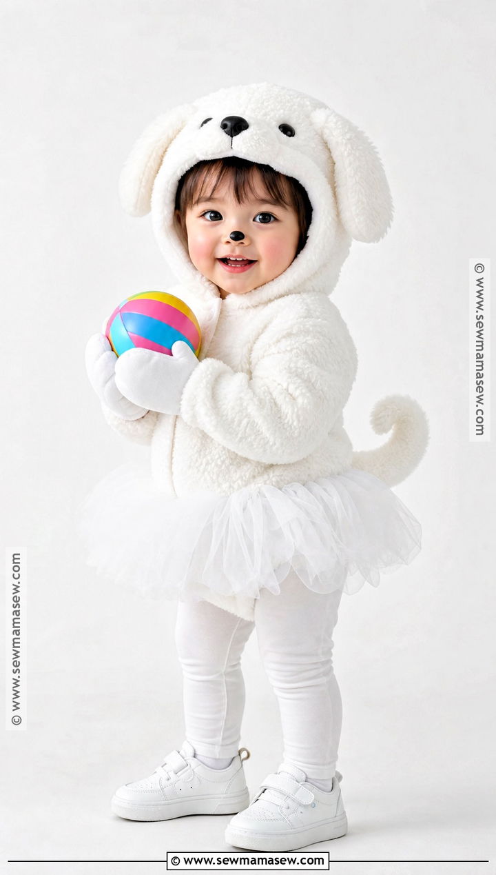Pom Pom Costume - 35 bluey costume ideas