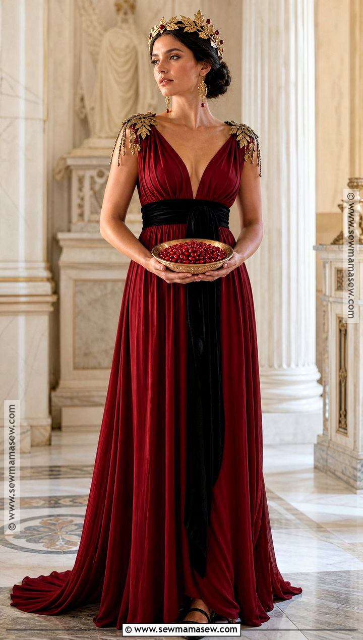 Pomegranate Queen Persephone Costume - 40 Persephone Costume Ideas