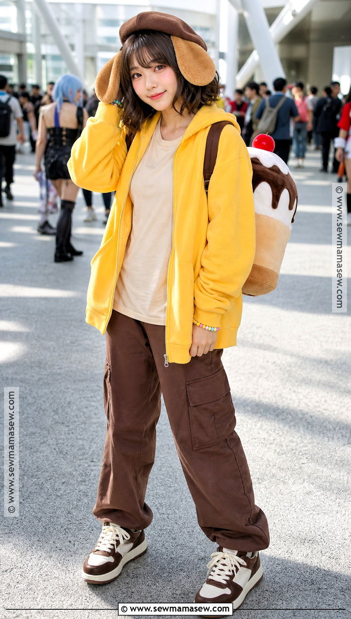 Pompompurin Casual Hoodie Cosplay - 30 pompompurin cosplay ideas