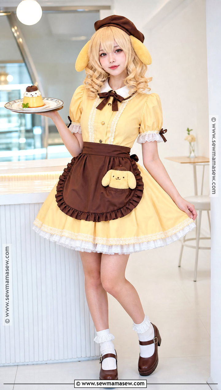 Pompompurin Maid Cosplay - 30 pompompurin cosplay ideas