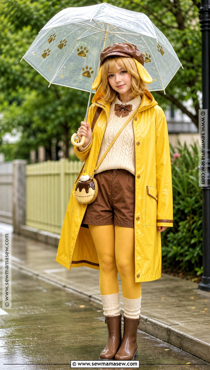 Pompompurin Raincoat Cosplay - 30 pompompurin cosplay ideas
