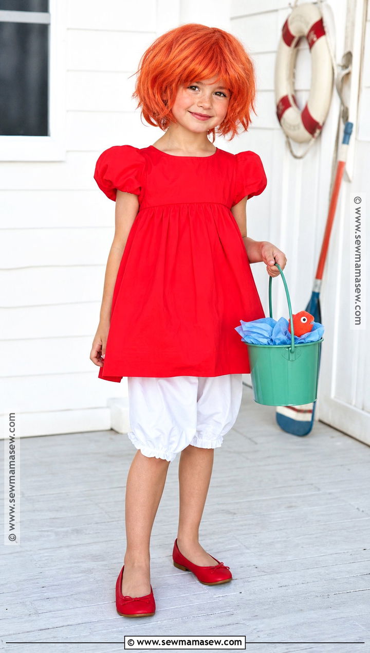 Ponyo Halloween Costume - 30 studio ghibli halloween costumes