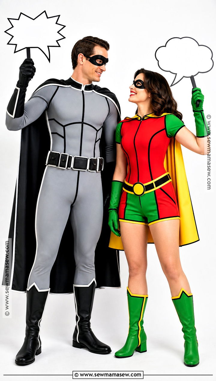 Pop Art Batman And Robin Costume - 35 batman and robin costume ideas