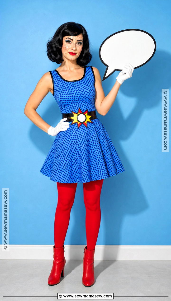 Pop Art Comic Costume - 35 womens halloween costume ideas