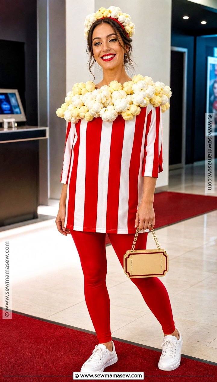 Popcorn Bucket Costume - 30 Food Costume Ideas