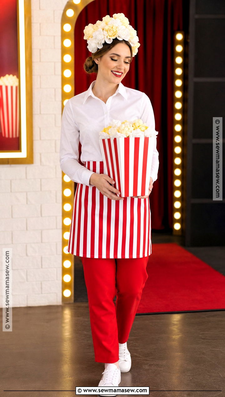 Popcorn Costume - 40 simple costumes