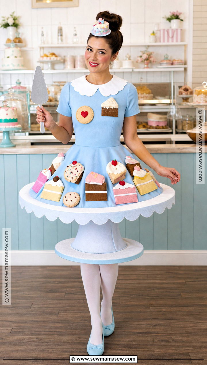 Porcelain Cake Stand Costume - 30 original halloween costumes for women