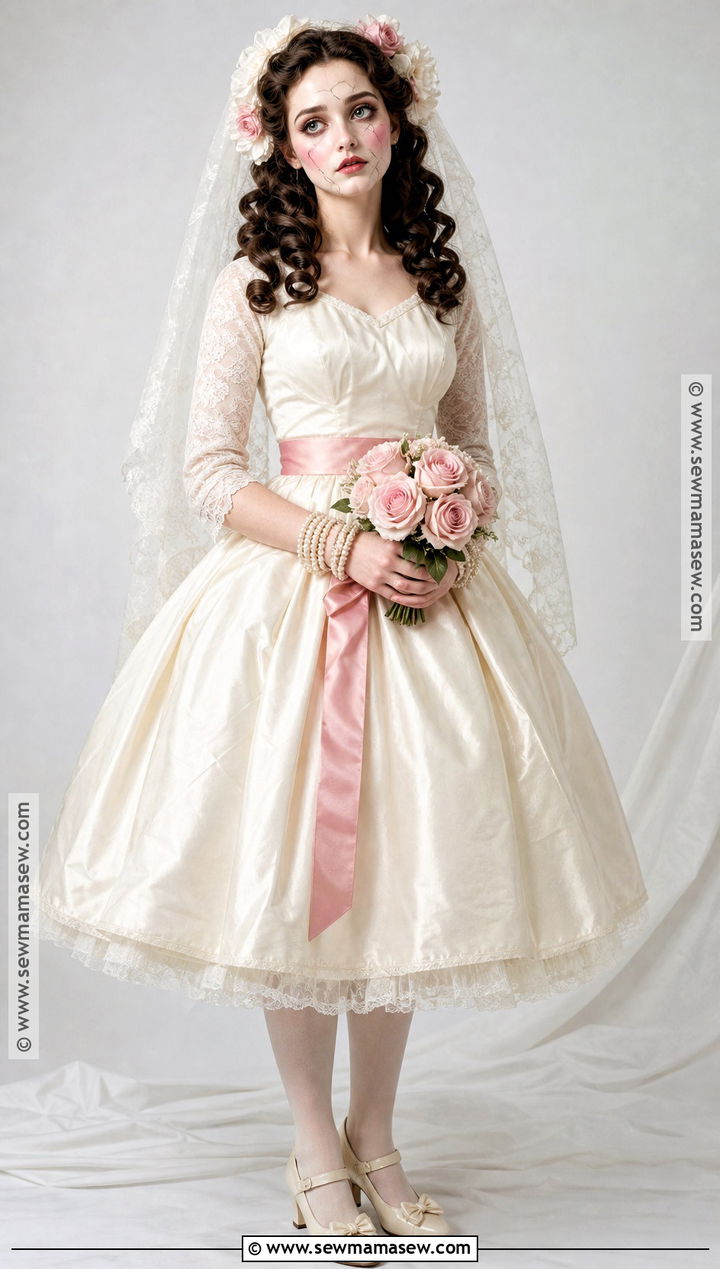 Porcelain Doll Bride Costume - 35 bride halloween costume ideas