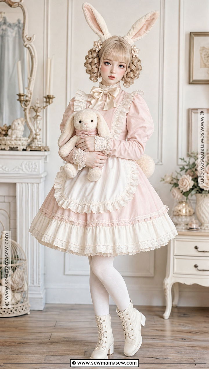 Porcelain Doll Bunny Costume - 50 bunny costume ideas