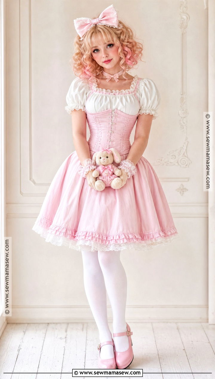 Porcelain Doll Corset Costume - 35 corset costumes