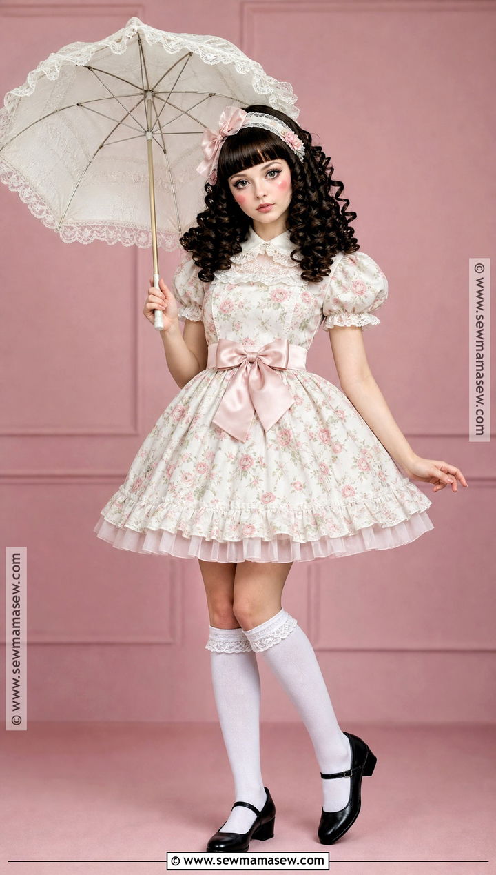 Porcelain Doll Halloween Costume - 30 pretty halloween costumes for women