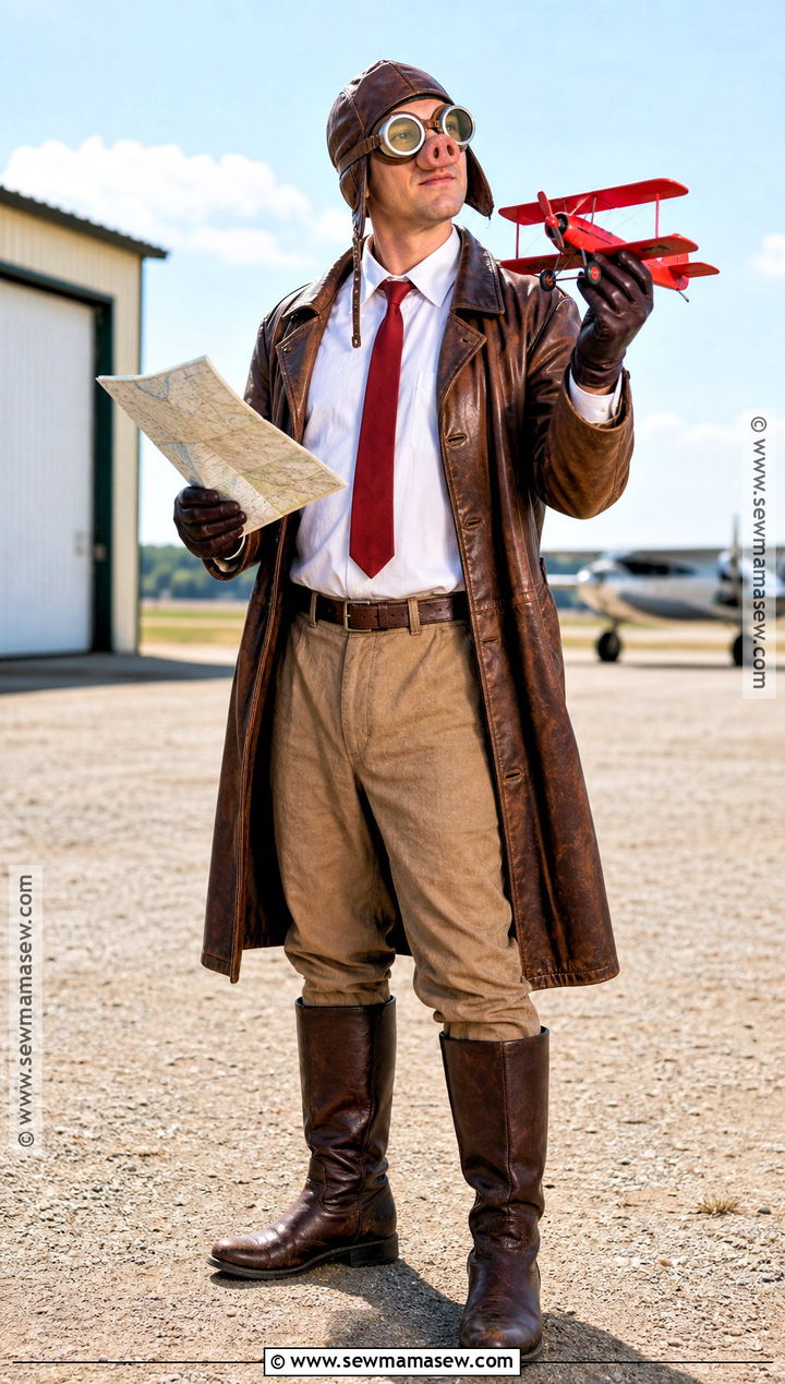 Porco Rosso Halloween Costume - 30 studio ghibli halloween costumes