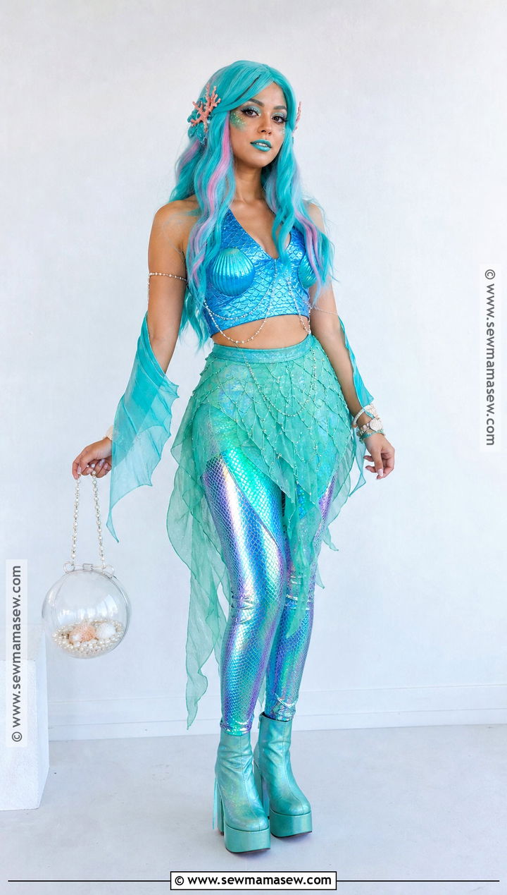 Posea Reef Costume With Coral Skirt - 50 monster high costume ideas