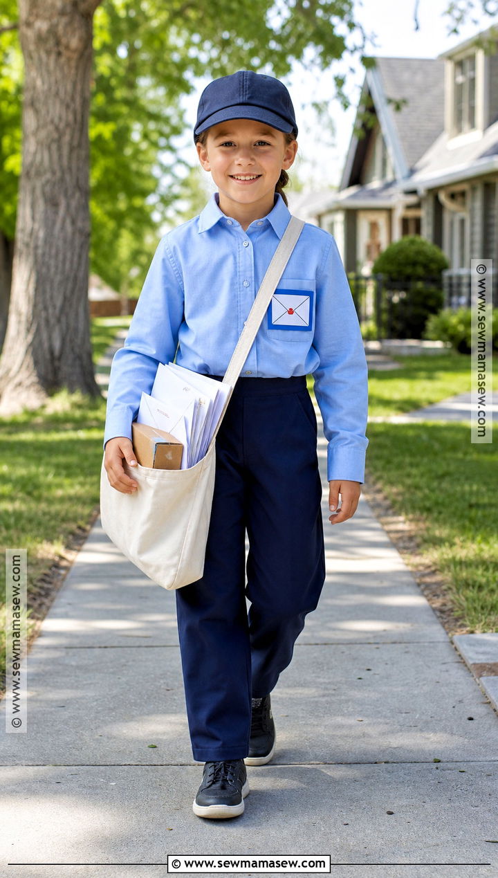 Postal Worker Career Costume - 30 career costumes