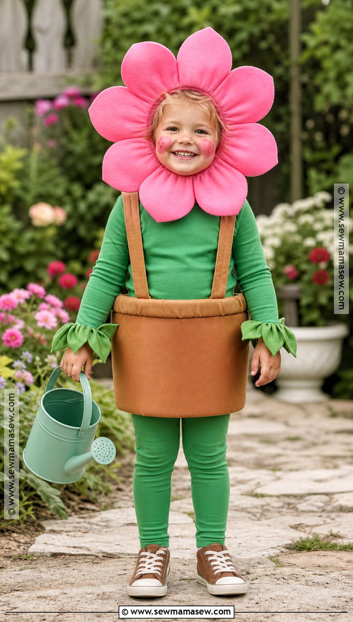 Potted Flower Costume For Kids - 30 flower costume ideas for kids