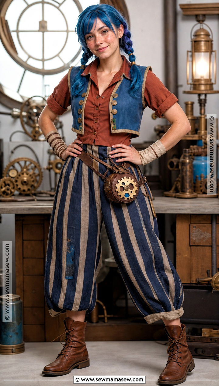 Powder Cosplay With Blue Pigtails - 30 seeu cosplay ideas