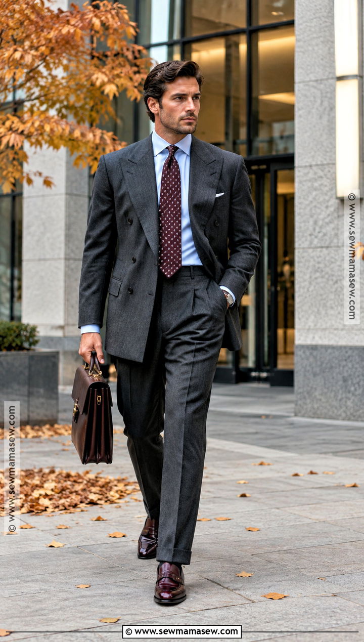 Power Blazer 80s Fall Outfit - 15 80s fall outfits for men