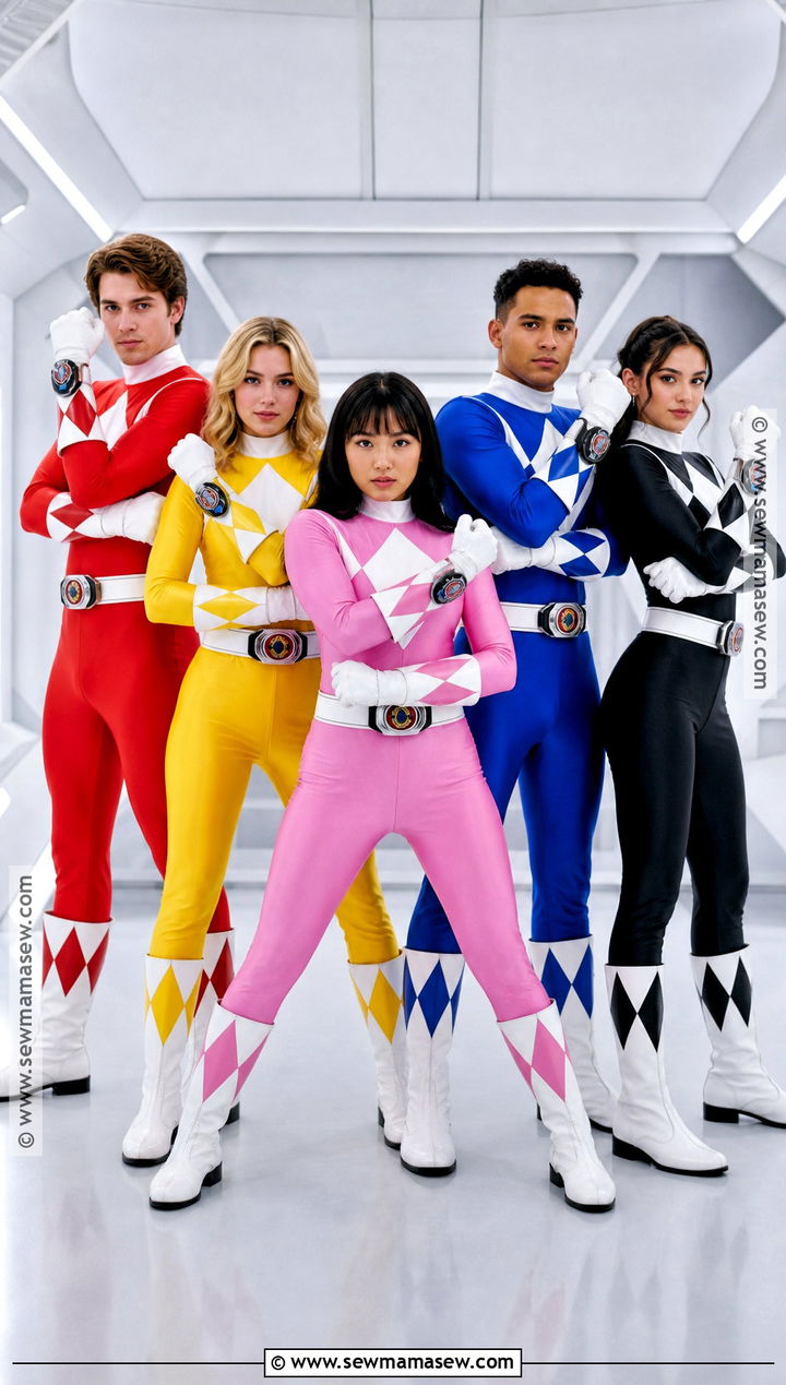 Power Rangers Group Costume - 40 90s costume ideas