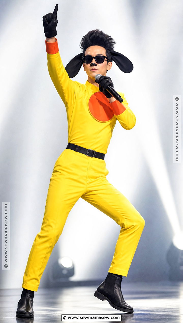 Powerline Max Goof Costume With Yellow Jumpsuit - 40 max goofy costume ideas