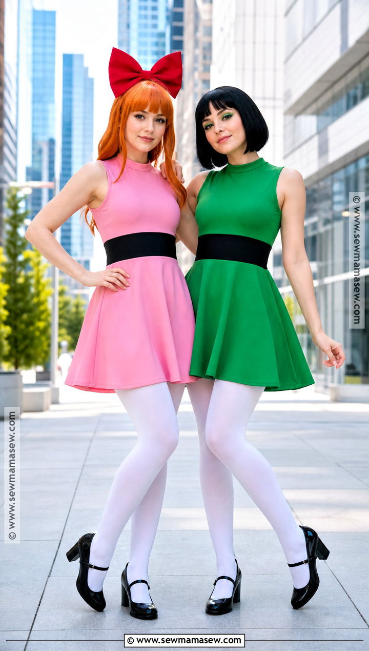 Powerpuff Girls Best Friend Costumes - 30 halloween costumes for two for best friends