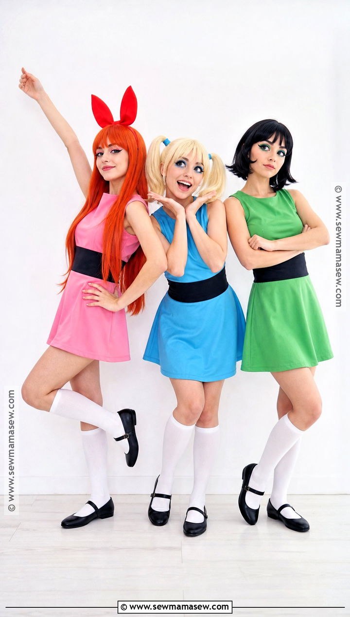 Powerpuff Girls Group Costume - 35 easy group costumes