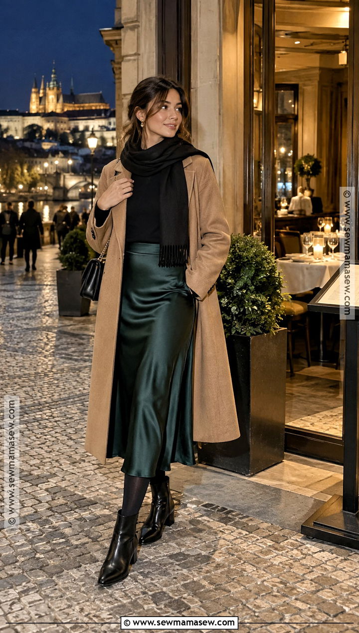 Prague October Evening Dinner Outfit - 15 prague in october outfits