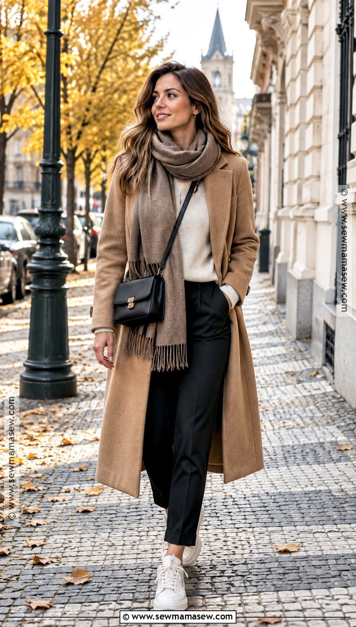 Prague October Wool Coat Outfit - 15 prague in october outfits