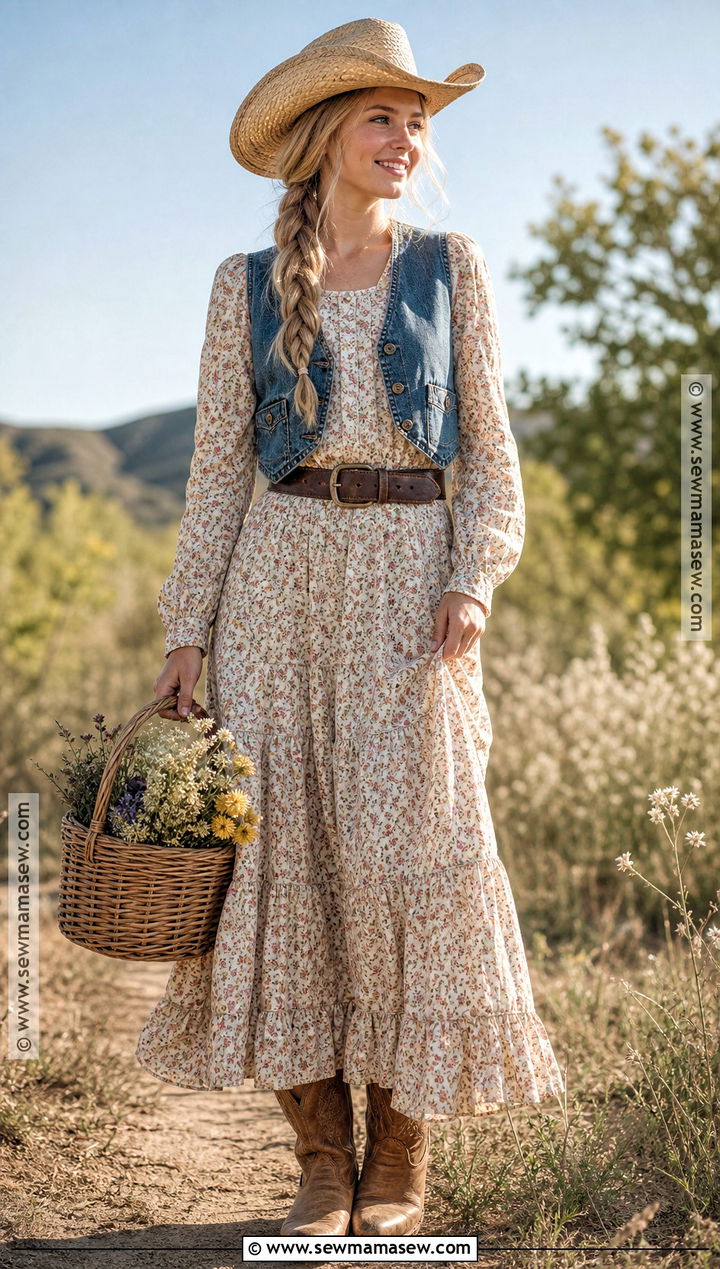 Prairie Cowboy Costume - 30 Cowboy Halloween Costume Ideas for Women