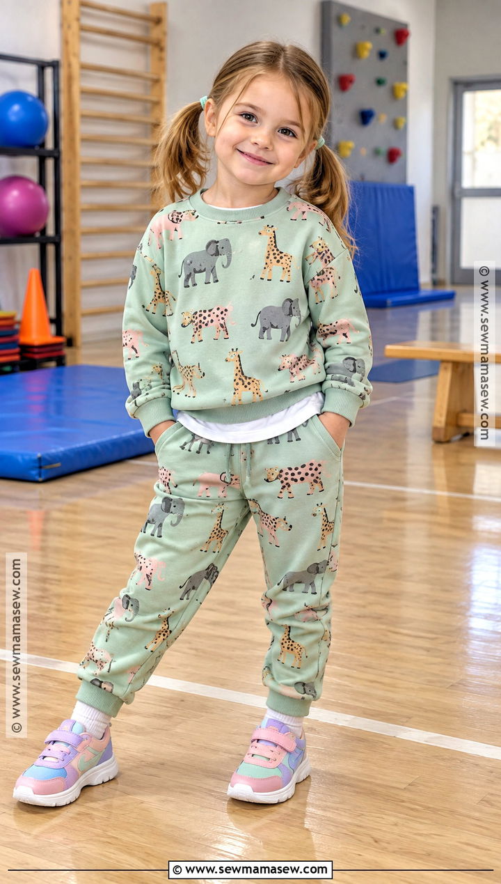 Pre K Girl Sweatshirt And Joggers Outfit - 20 Pre K Outfits Girls Back To School
