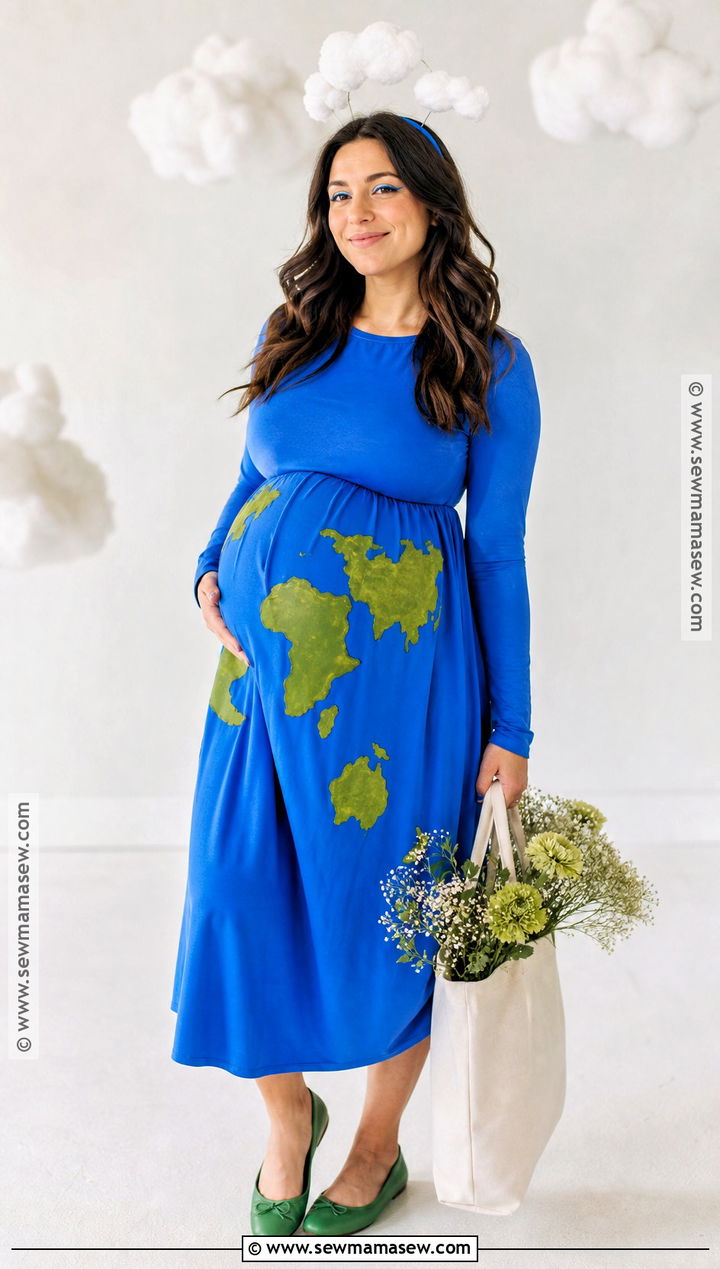 Pregnant Earth Costume - 45 pregnant halloween costumes