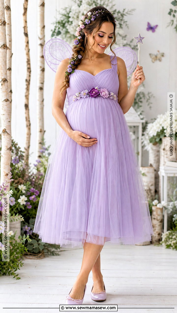 Pregnant Fairy Costume - 35 halloween costumes pregnant for women
