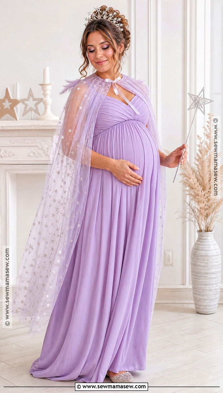 Pregnant Fairy Godmother Costume - 45 pregnant halloween costumes