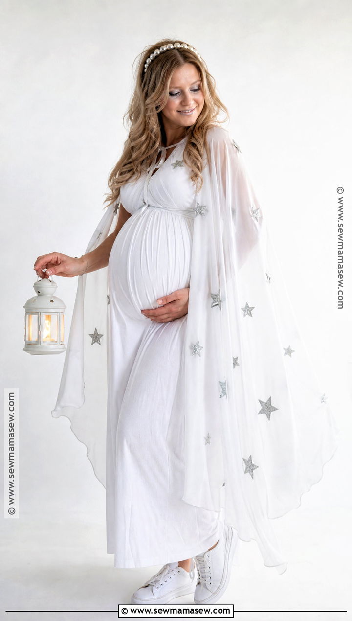 Pregnant Ghost Costume - 30 halloween costumes for pregnant for women