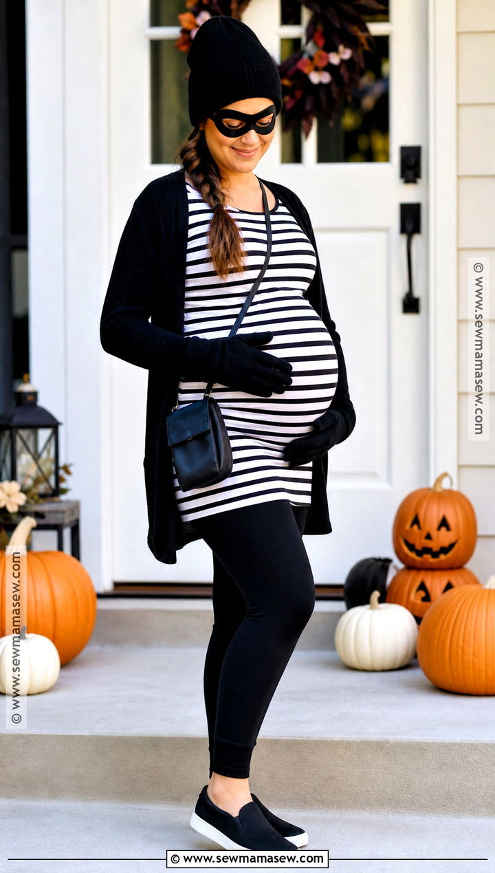 Pregnant Robber Costume - 30 Robber Costume Ideas for Women