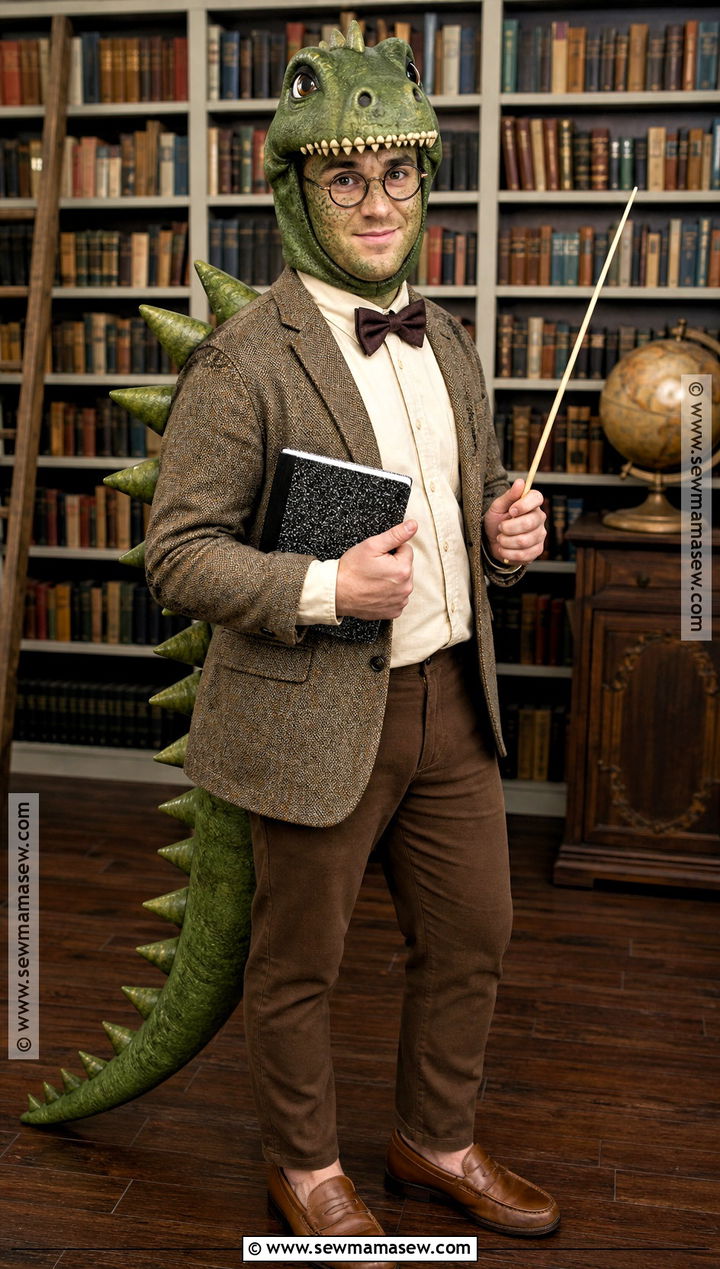 Prehistoric Professor Dinosaur Costume - 40 dinosaur costume ideas