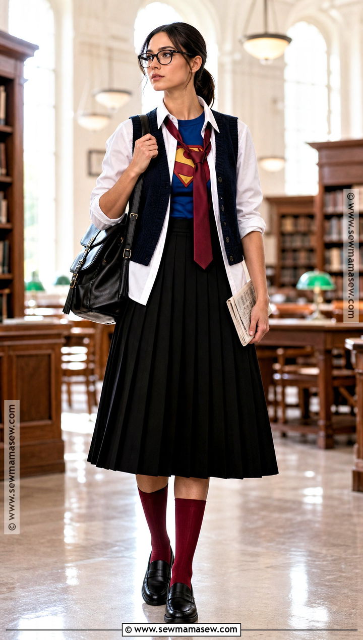Preppy Clark Kent Costume - 35 Clark Kent Costume Ideas for Women