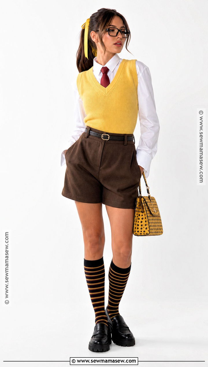 Preppy SpongeBob Costume - 30 spongebob costume ideas for women