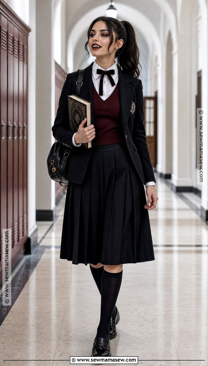 Preppy Vampire Costume - 40 Vampire Halloween Costume Ideas for Women