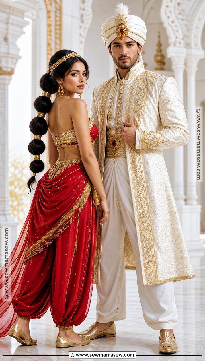 Prince Ali And Red Jasmine Costume - 35 Jasmine And Aladdin Costumes