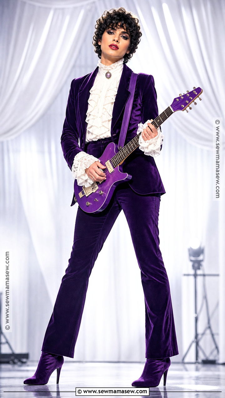 Prince Purple Suit Costume - 30 music artist costume ideas