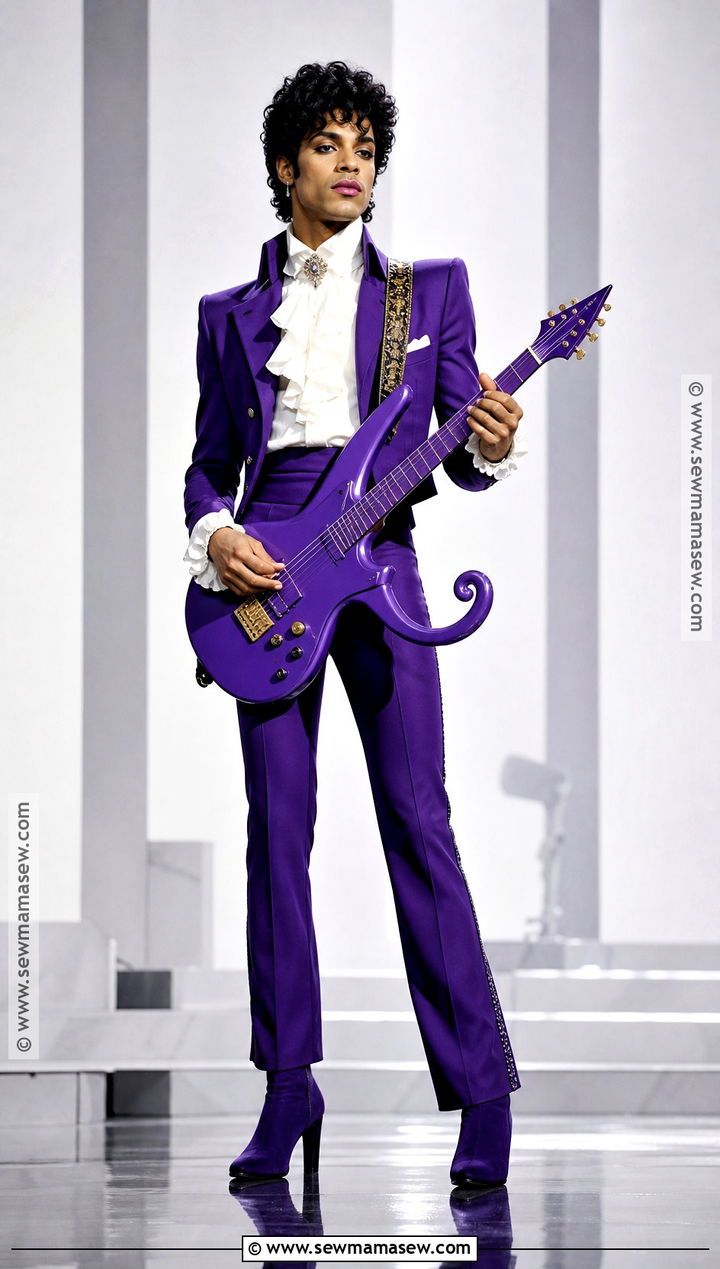Prince Purple Suit Costume - 30 popstar halloween costume ideas
