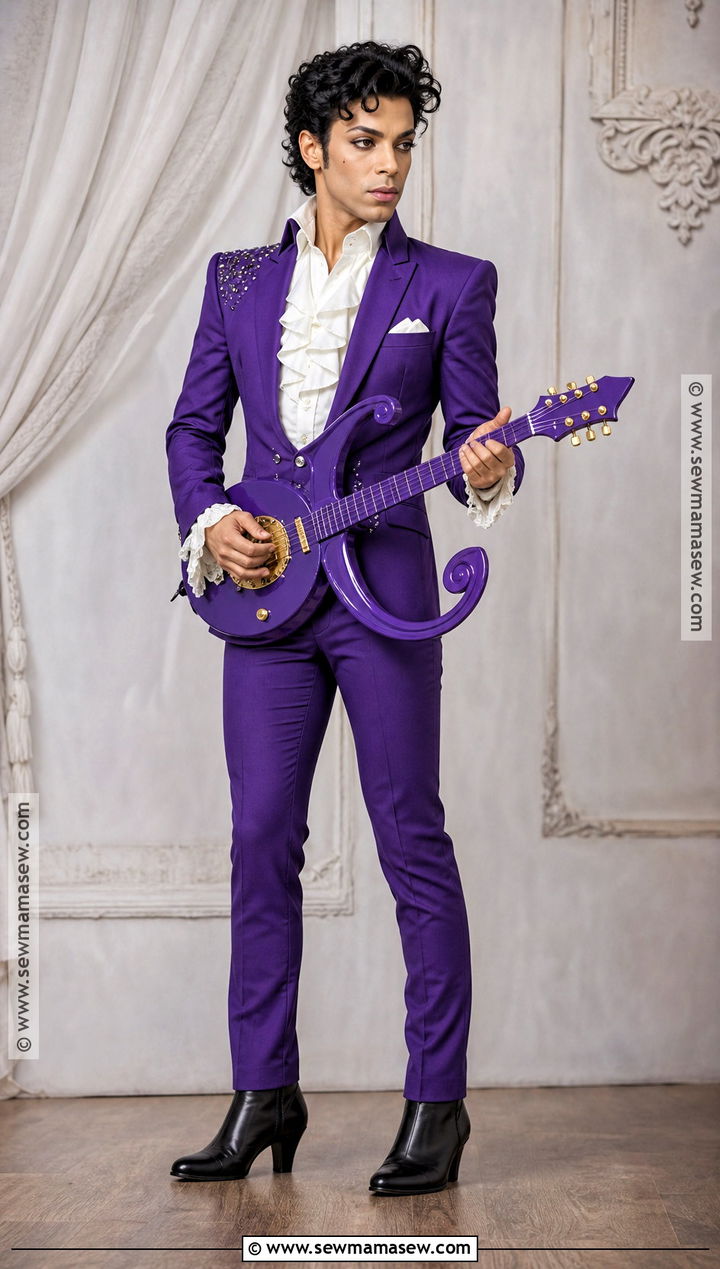 Prince Purple Suit Costume - 30 singers costumes ideas