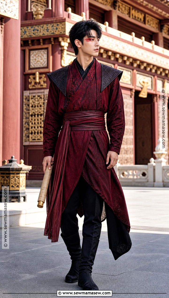 Prince Zuko Red Robe Cosplay - 30 characters to cosplay with black hair ideas