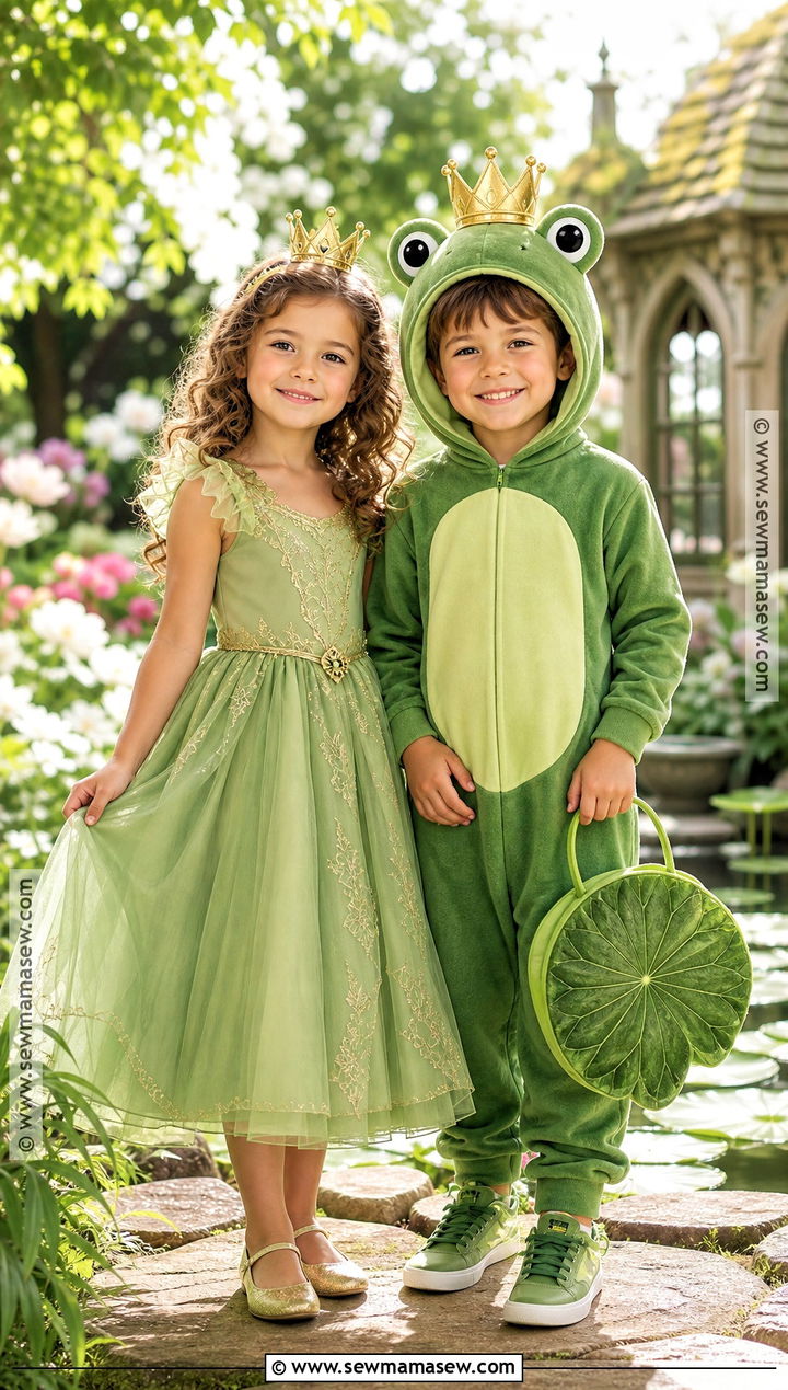 Princess And Frog Costume - 35 boy and girl halloween costumes