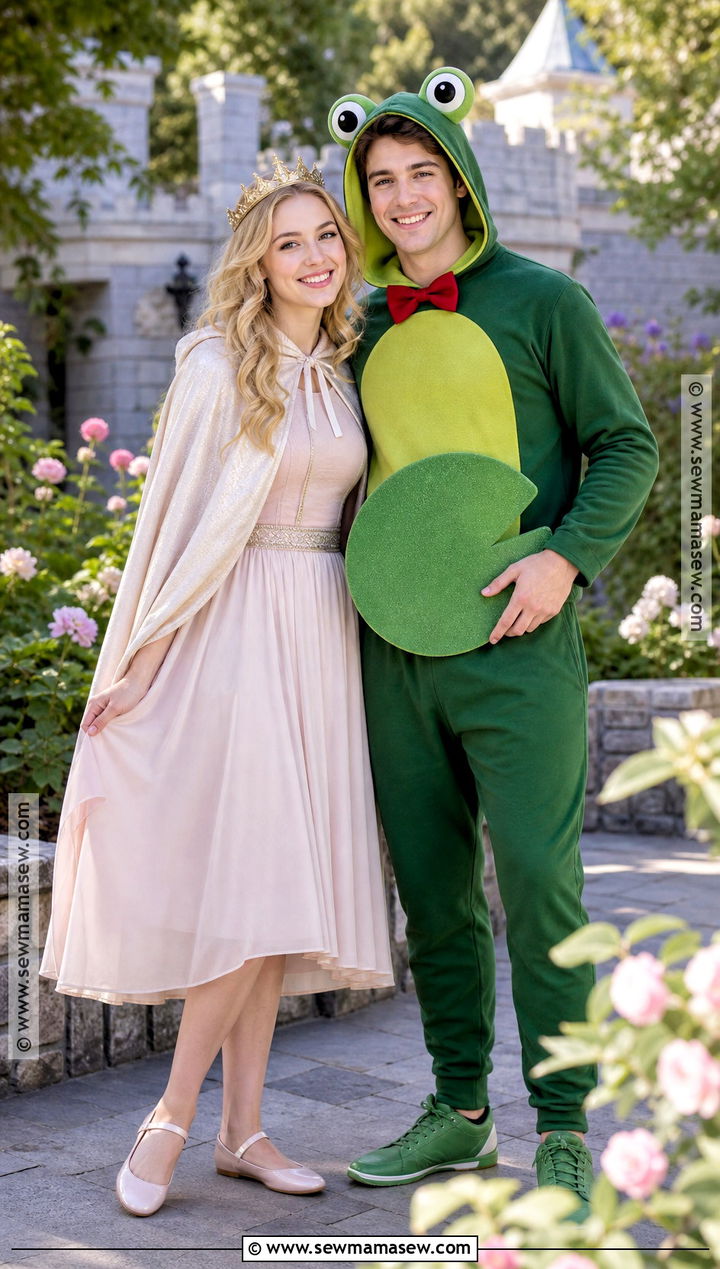 Princess And Frog Duo Costume - 35 easy duo halloween costumes