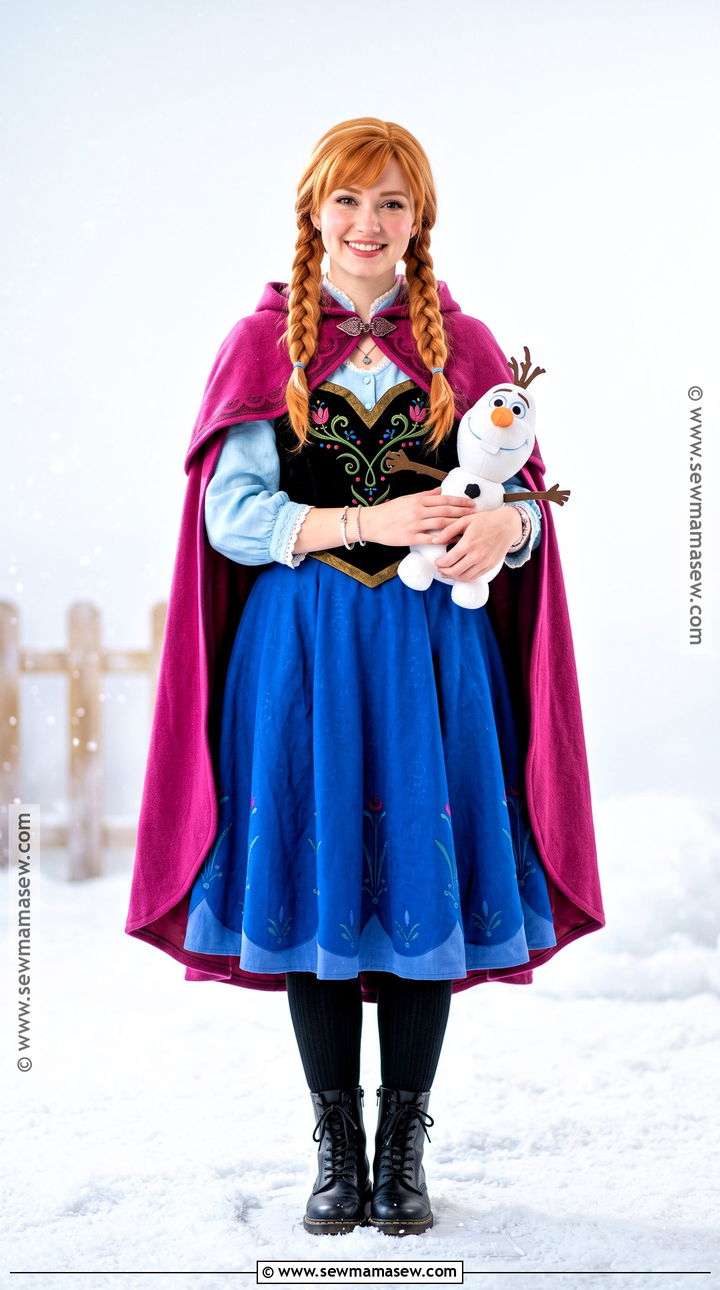 Princess Anna Costume - 40 ginger halloween costumes