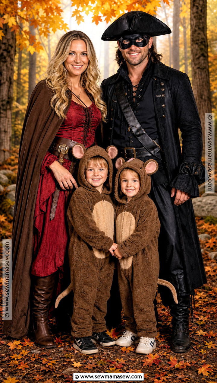 Princess Bride Fire Swamp Family Costume - 35 princess bride costume ideas