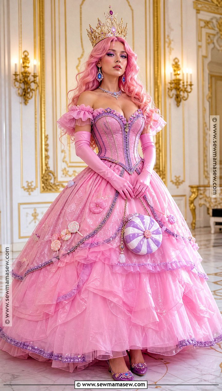 Princess Bubblegum Ball Gown Costume - 40 princess bubblegum costume ideas