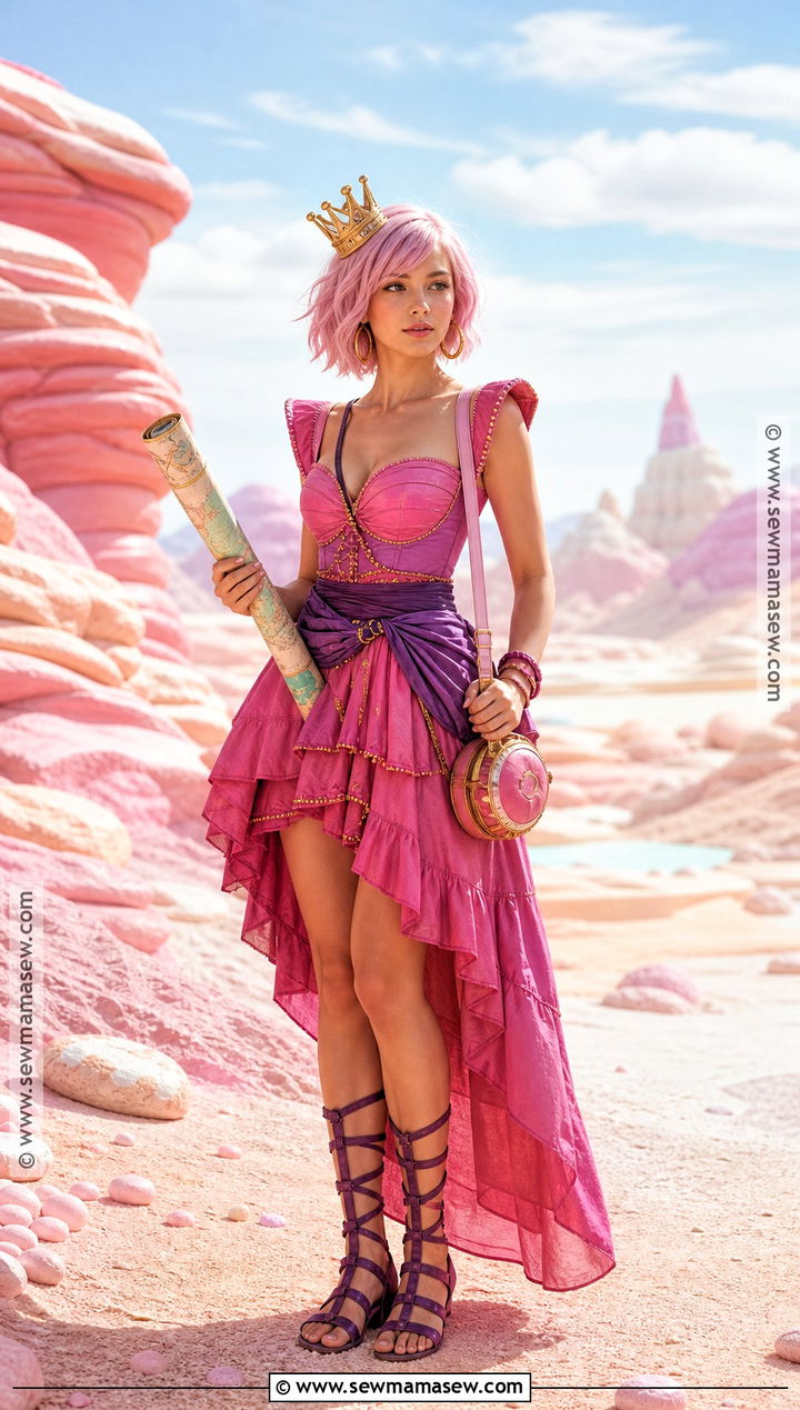 Princess Bubblegum Desert Adventure Costume - 40 princess bubblegum costume ideas