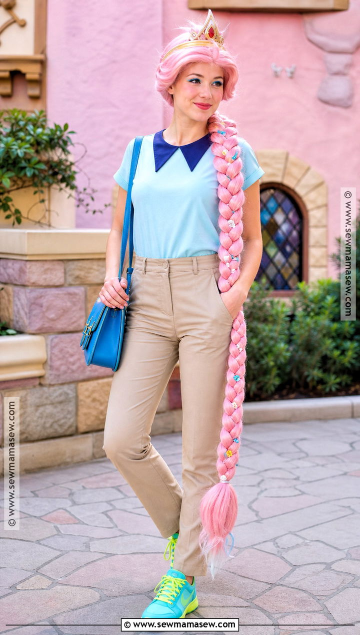 Princess Bubblegum Long Braid Costume - 40 princess bubblegum costume ideas